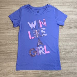 Champion Youth (Age 10-12) Activewear Short Sleeve Shirt